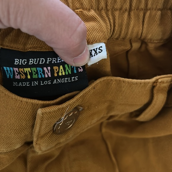 Big Bud Press Orange Floral Wide Leg Pants - Picture 8 of 10